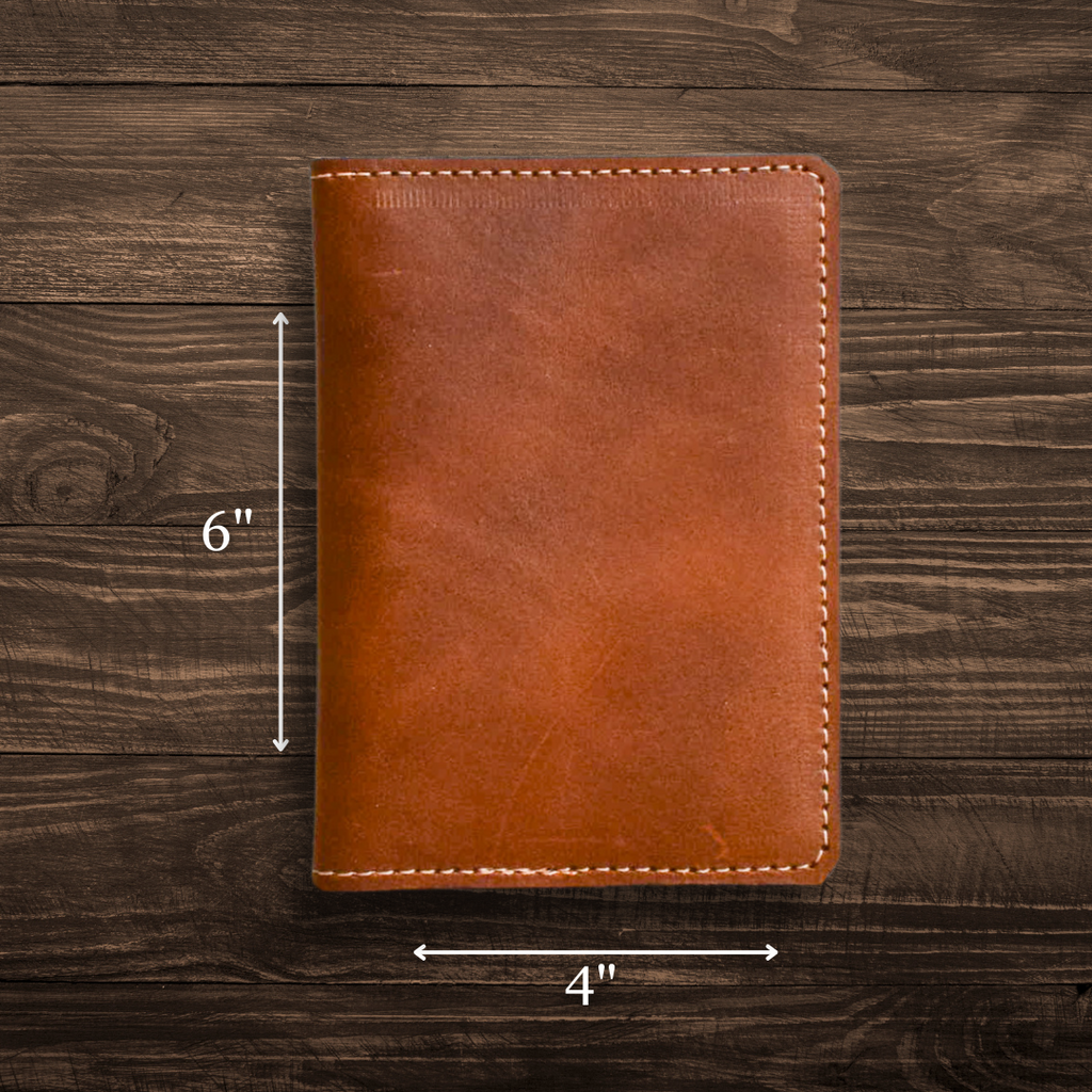 passport wallet dimensions

