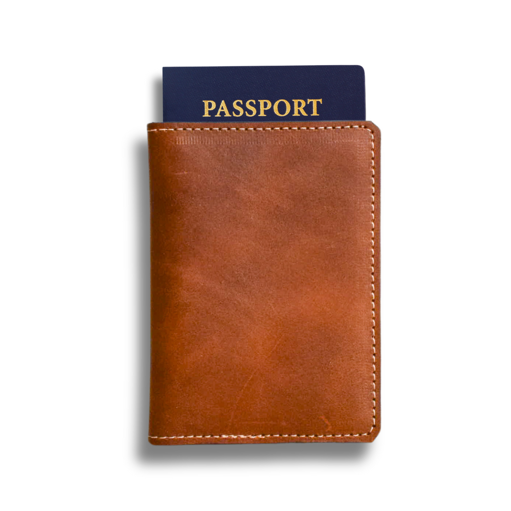 Leather Passport Wallet
