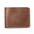 Leather Traditional Wallet - Natural Popov Leather