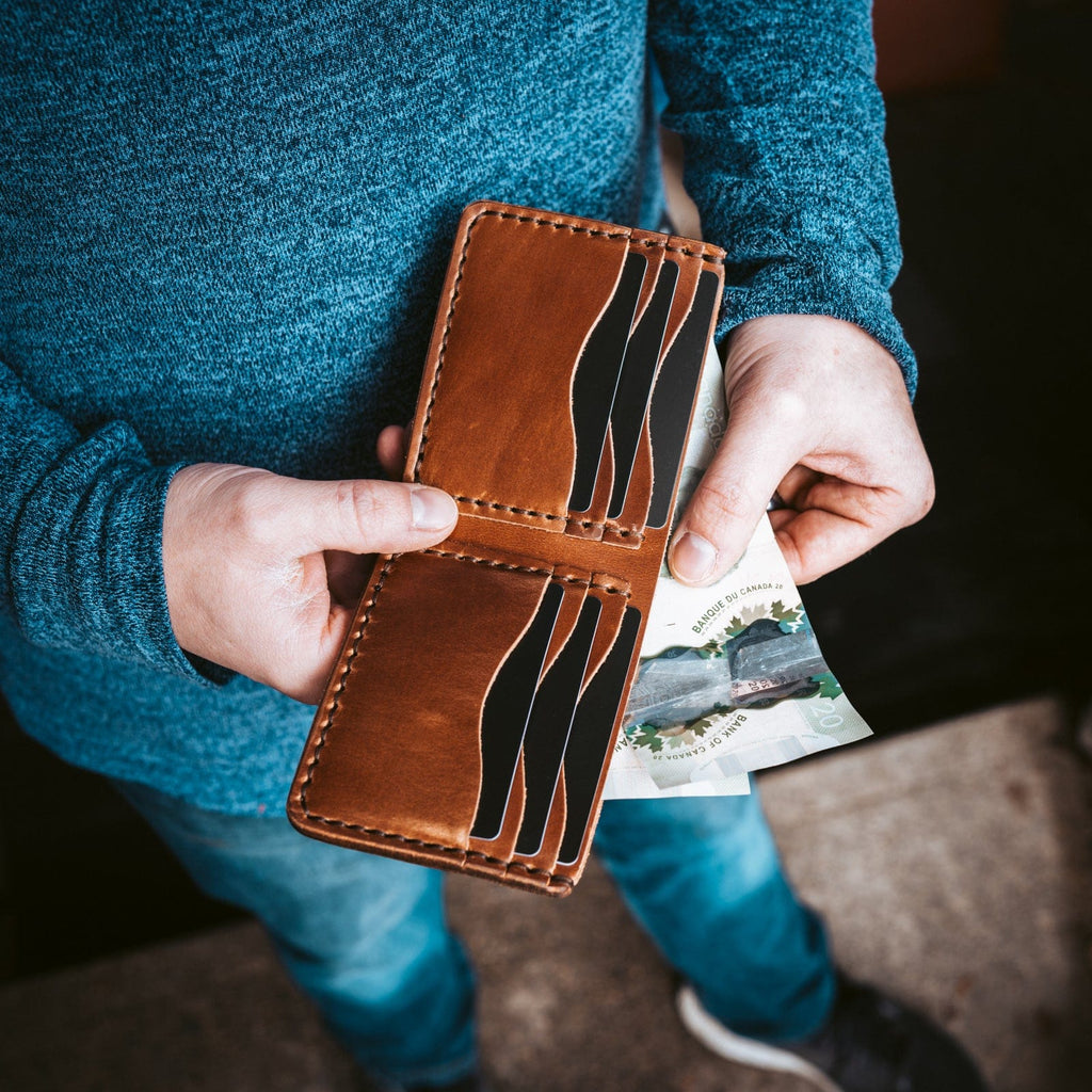 Traditional Bifold Leather Wallet Popov Leather®